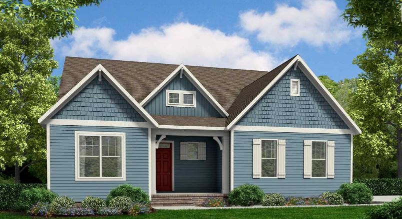 Tiffany Vintage - Tiffany Millhouse - 2 Story House Plans in VA